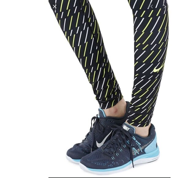 Nike Pro Core Dri-Fit Bolt Print Tights Leggings S - Picture 7 of 15
